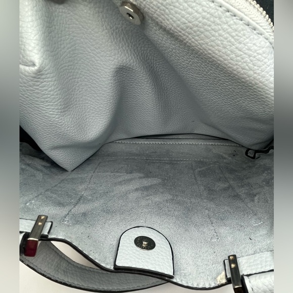 Steve Madden Women’s Bparker  Light Gray  Faux Leather Tote Purse Satchel OS - Picture 5 of 16